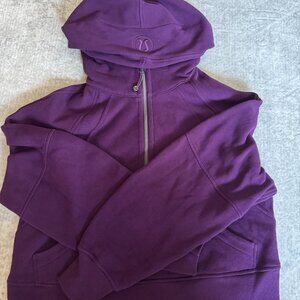 Scuba Oversized Half-Zip Hoodie